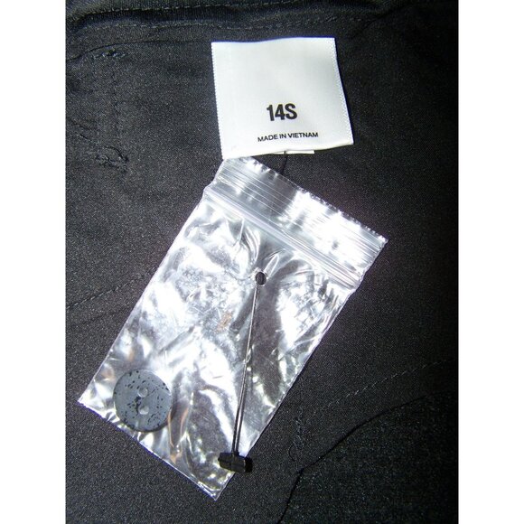 Express Ankle Pants Heavy Weight Deep Charcoal Gray 14S - Picture 9 of 14